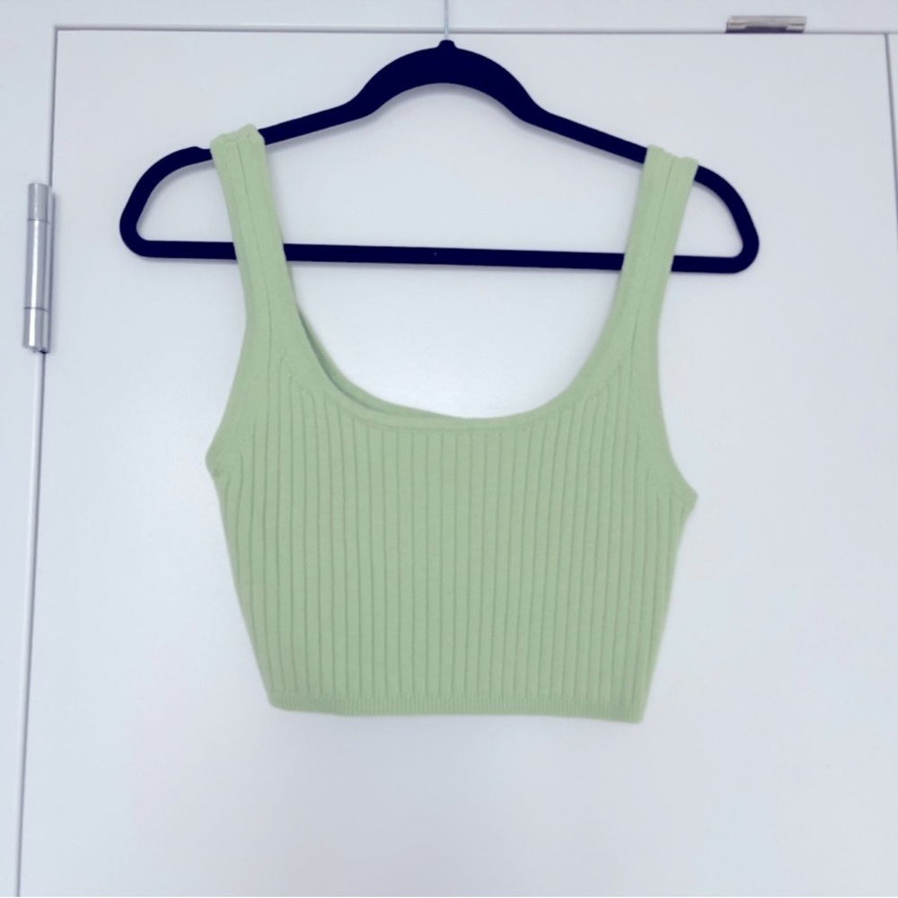 New Aritzia Wilfred Free Manila Tank - Pastel Green Size M